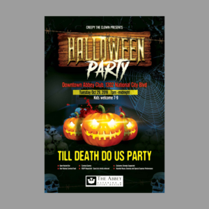 Halloween Party Invitation | Flyer-Design von ZeneFashions