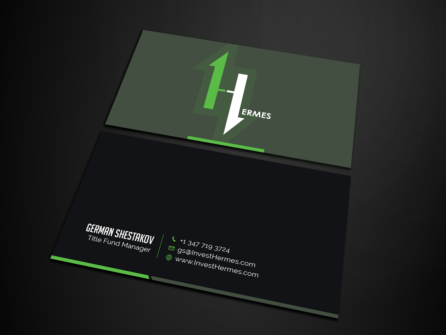 Business Card Design by Verified artistry for SK4 INVESTMENT GROUP | Design #22679348