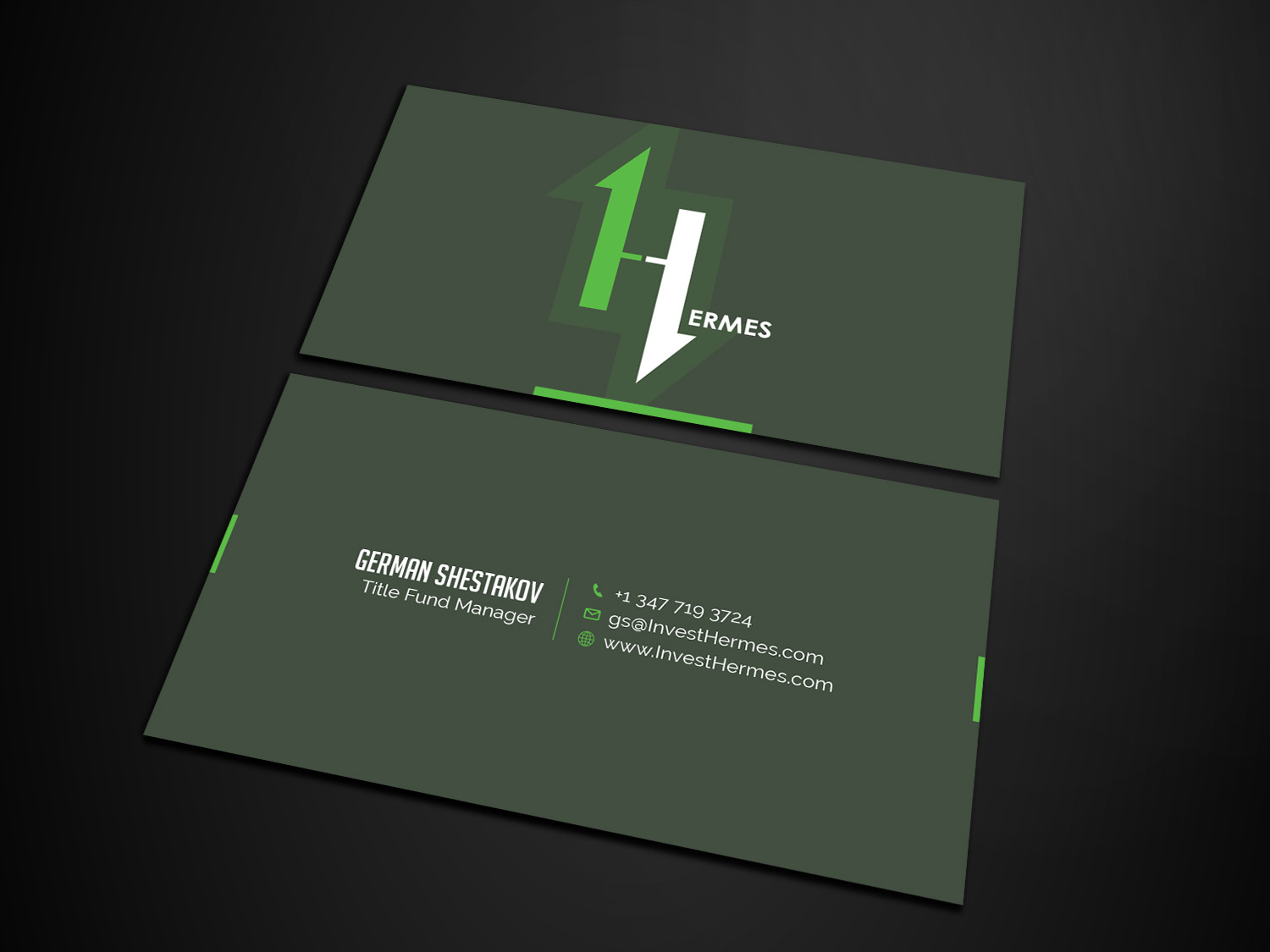 Business Card Design by Verified artistry for SK4 INVESTMENT GROUP | Design #22679357