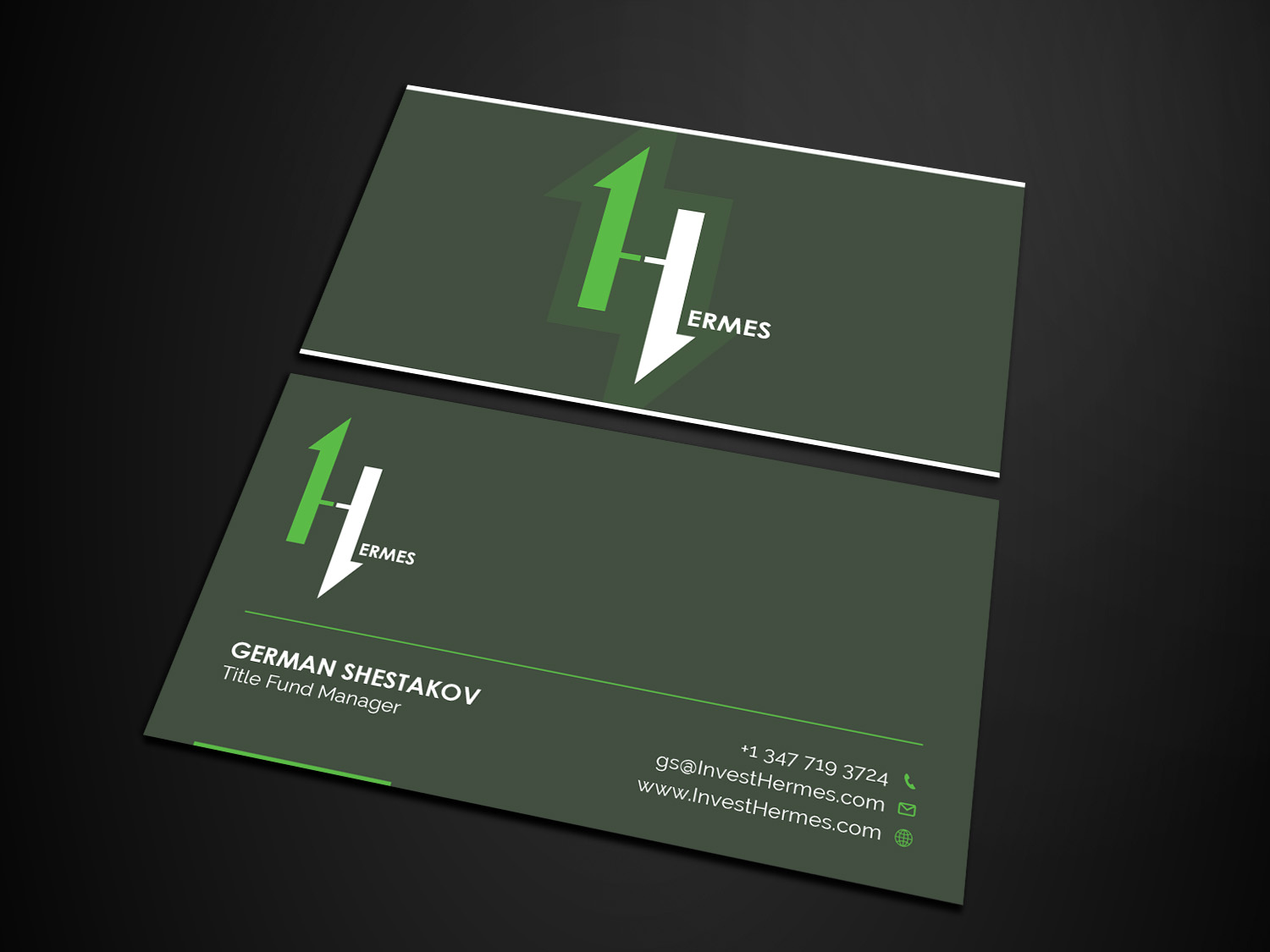 Business Card Design by Verified artistry for SK4 INVESTMENT GROUP | Design #22679365