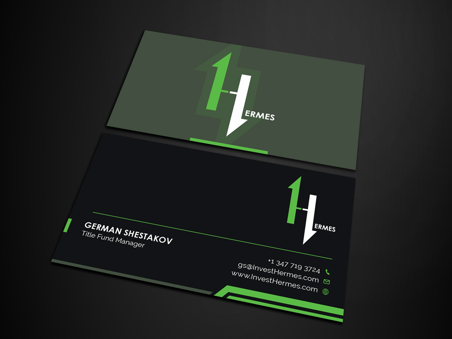 Visitenkarten-Design von Verified artistry (Design garden) für SK4 INVESTMENT GROUP | Design #22680973