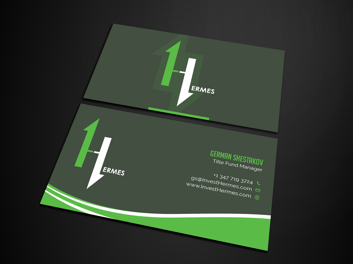 Business Card Design by Verified artistry for SK4 INVESTMENT GROUP | Design #22680983