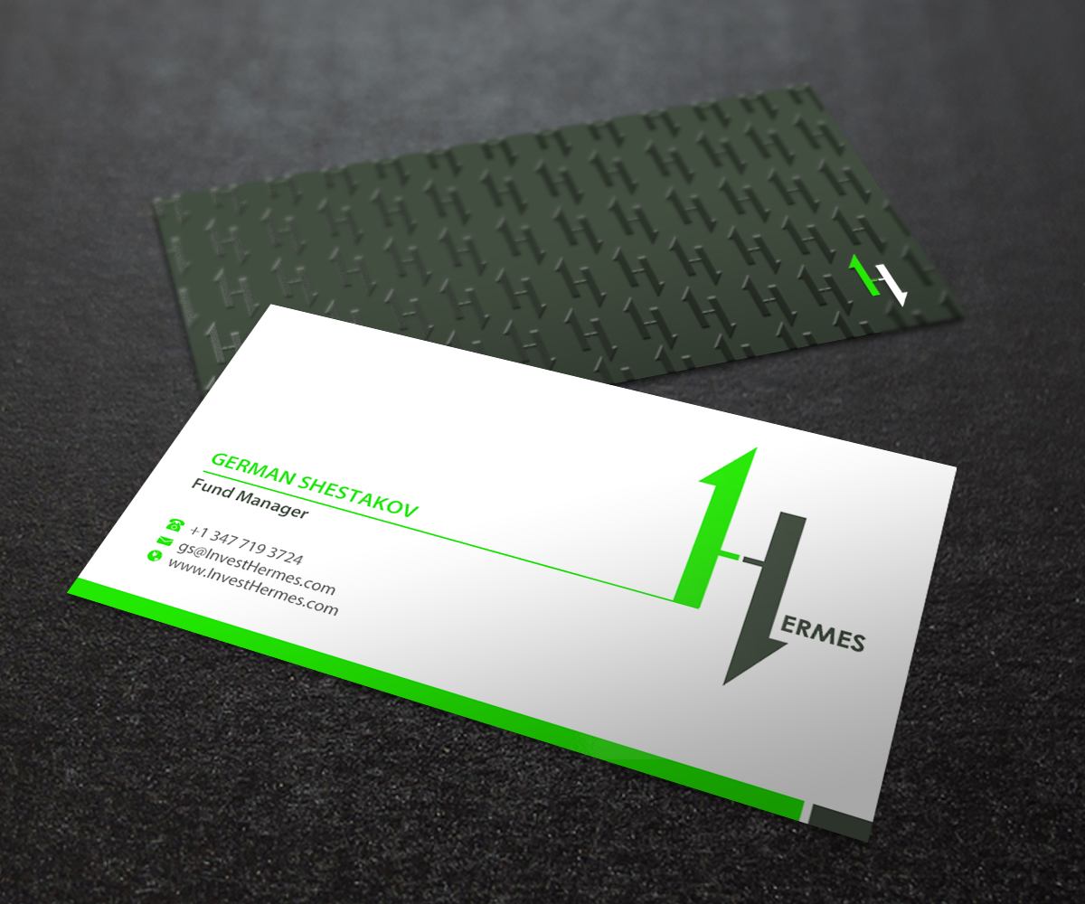 Business Card Design by Brand aid for SK4 INVESTMENT GROUP | Design #22681516