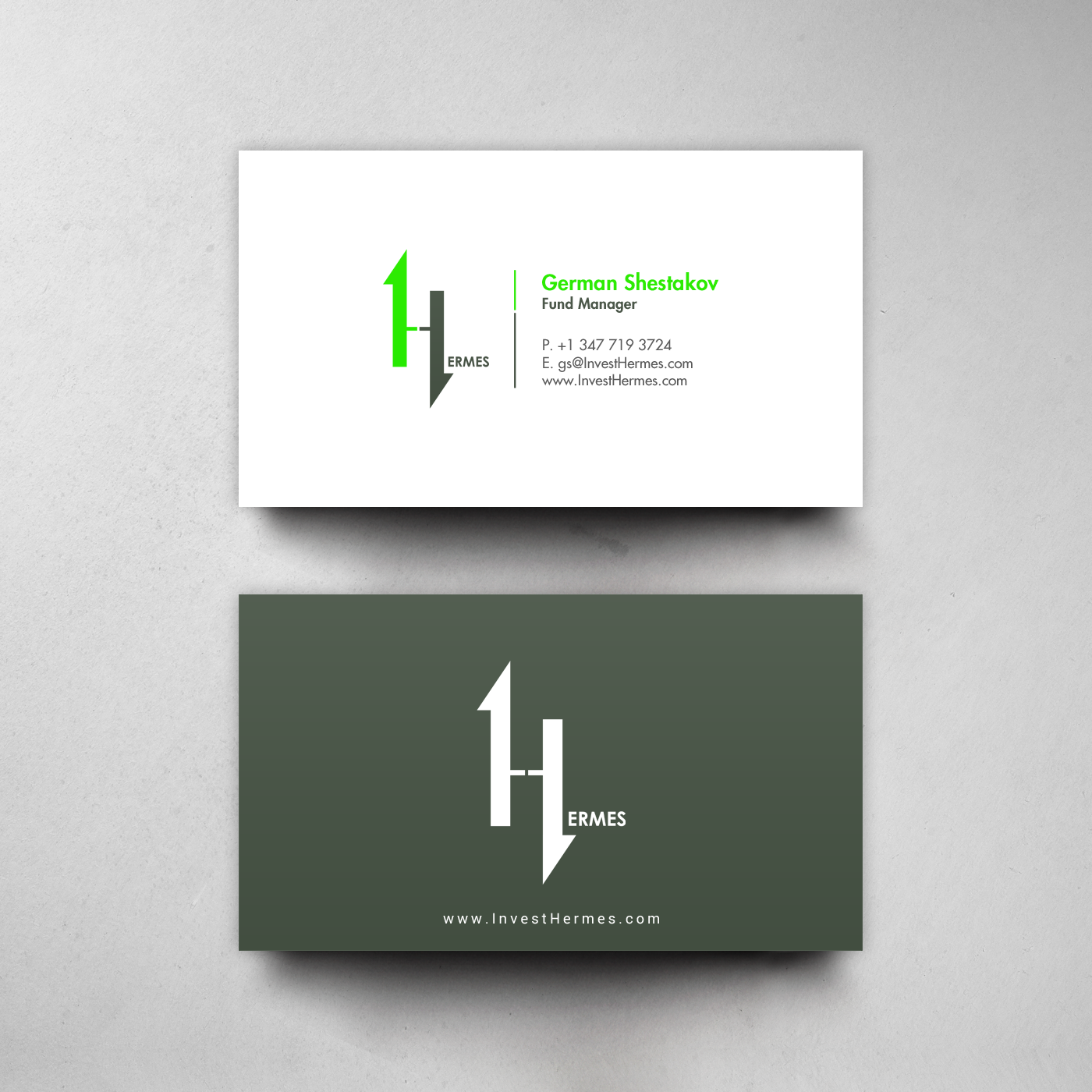 Diseño de Tarjeta de Presentación por chandrayaan.creative para SK4 INVESTMENT GROUP | Diseño #22677446