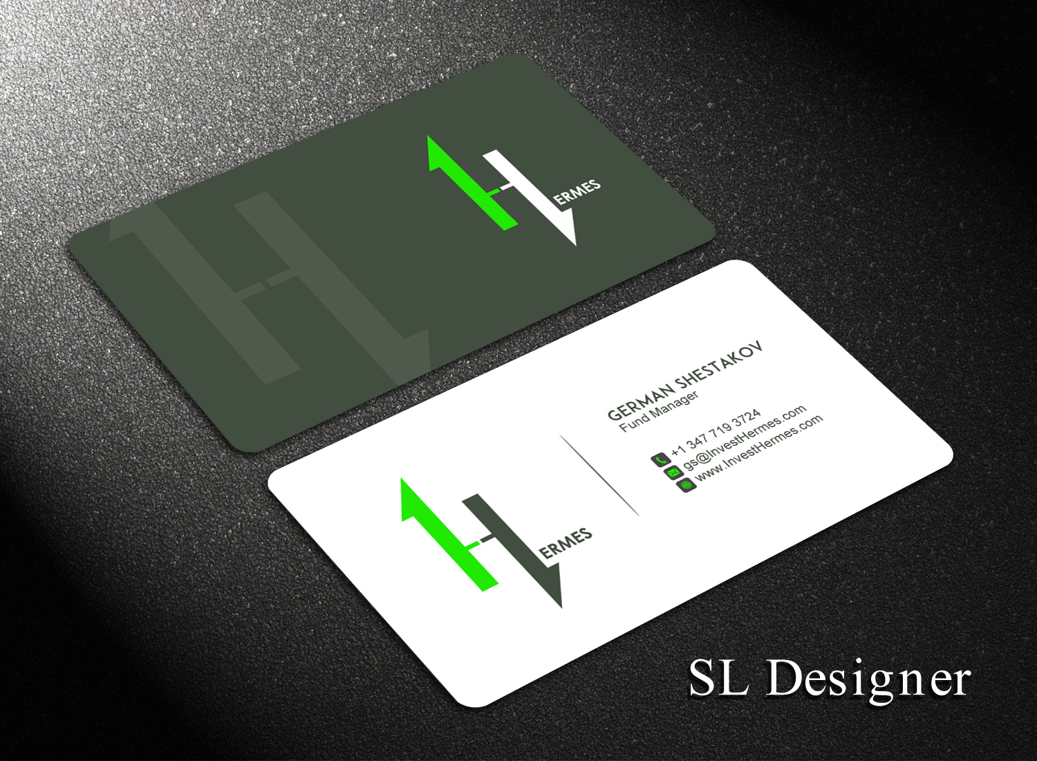 Business Card Design by SL Designer for SK4 INVESTMENT GROUP | Design #22677841