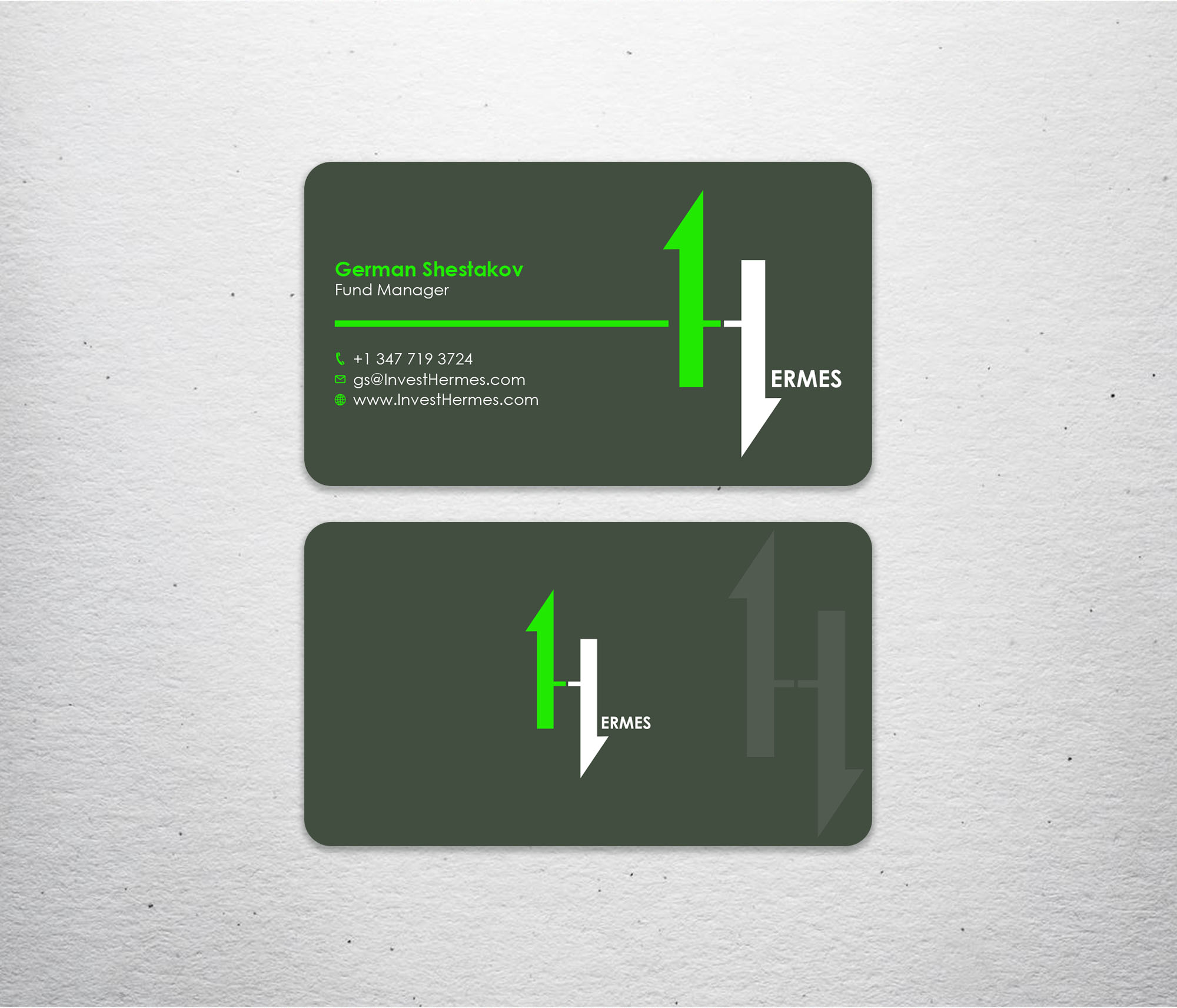 Diseño de Tarjeta de Presentación por Tripti Ranjan Gain para SK4 INVESTMENT GROUP | Diseño #22676687