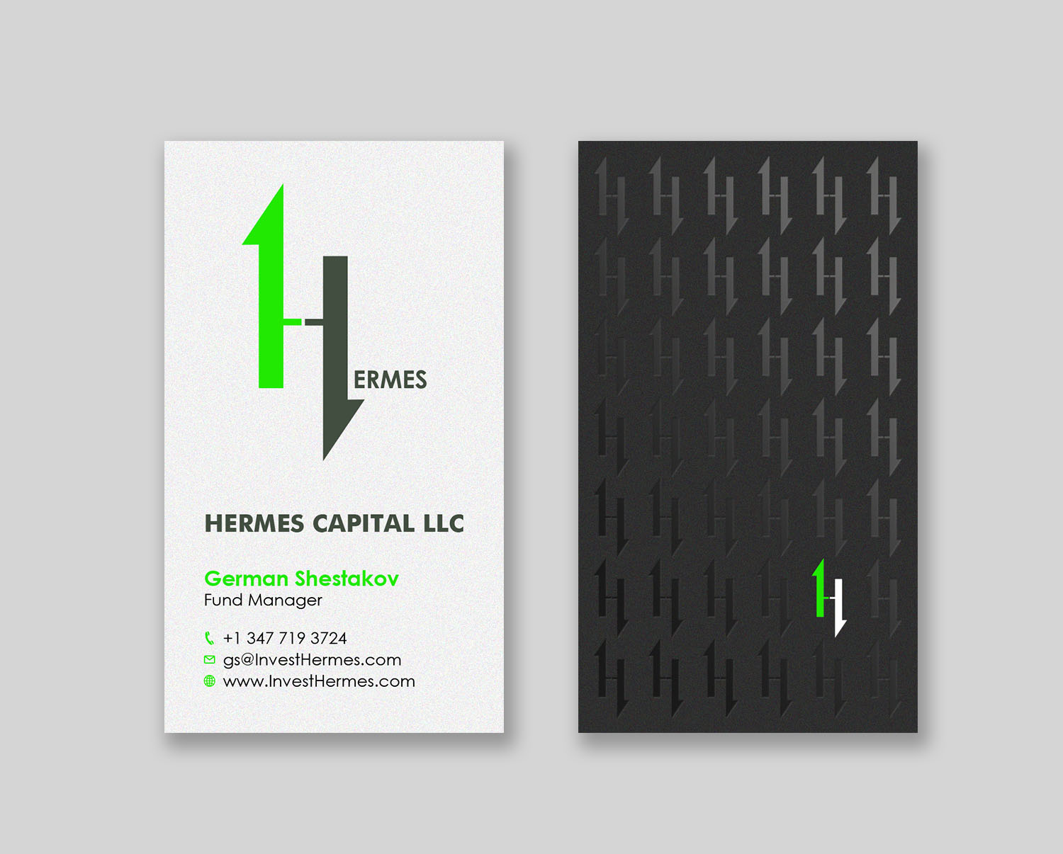 Hermes Business Cards