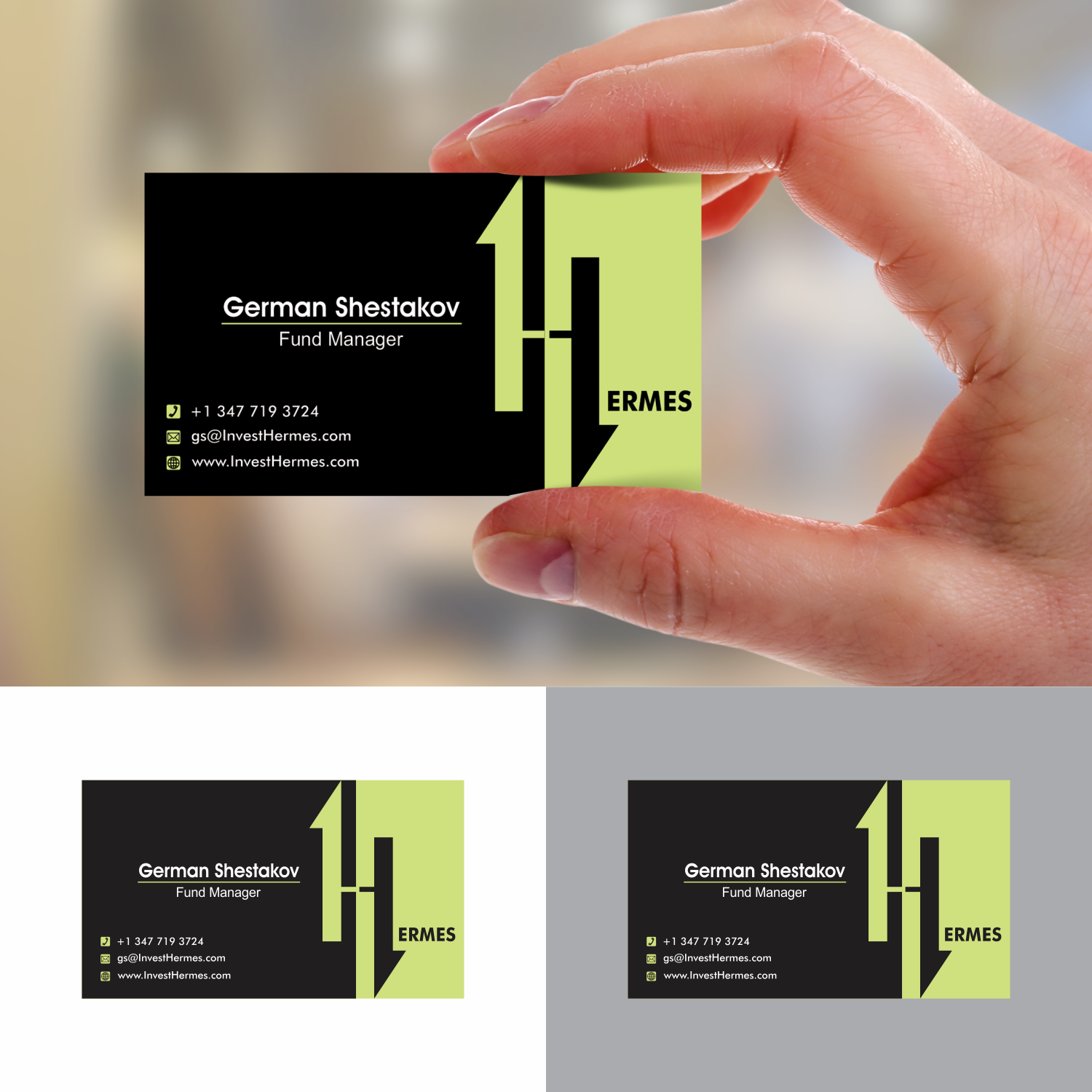 Design de Carte de Visite par Doddy.K.Insani pour SK4 INVESTMENT GROUP | Design #22675940