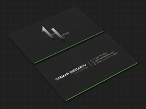 Business Card Design by Bold Pixels for SK4 INVESTMENT GROUP | Design: #22684124