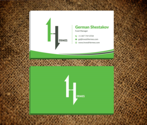 Visitenkarten-Design von Musa. A für SK4 INVESTMENT GROUP | Design #22689320