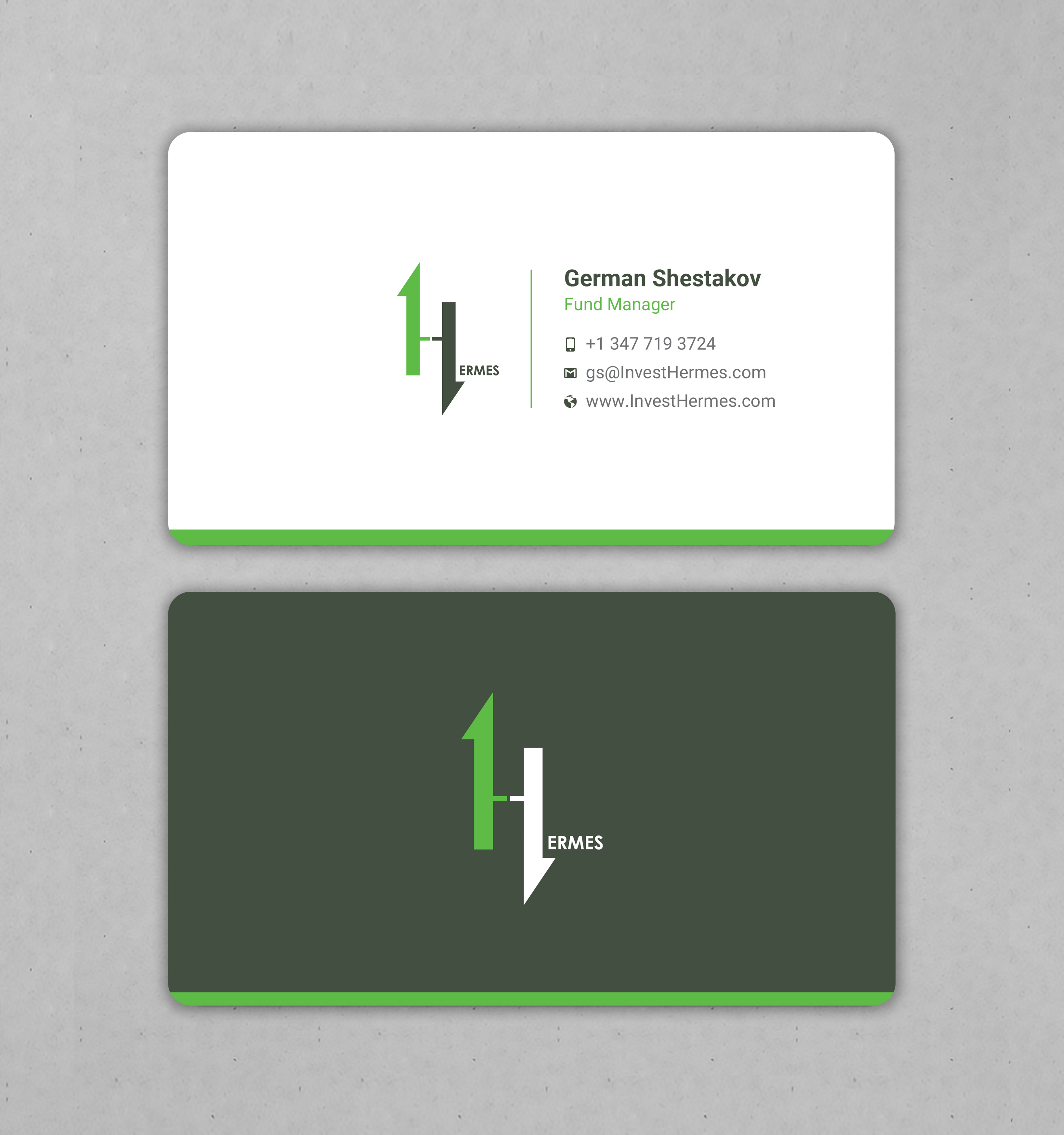 Business Card Design by Uttom 2 for SK4 INVESTMENT GROUP | Design #22680832