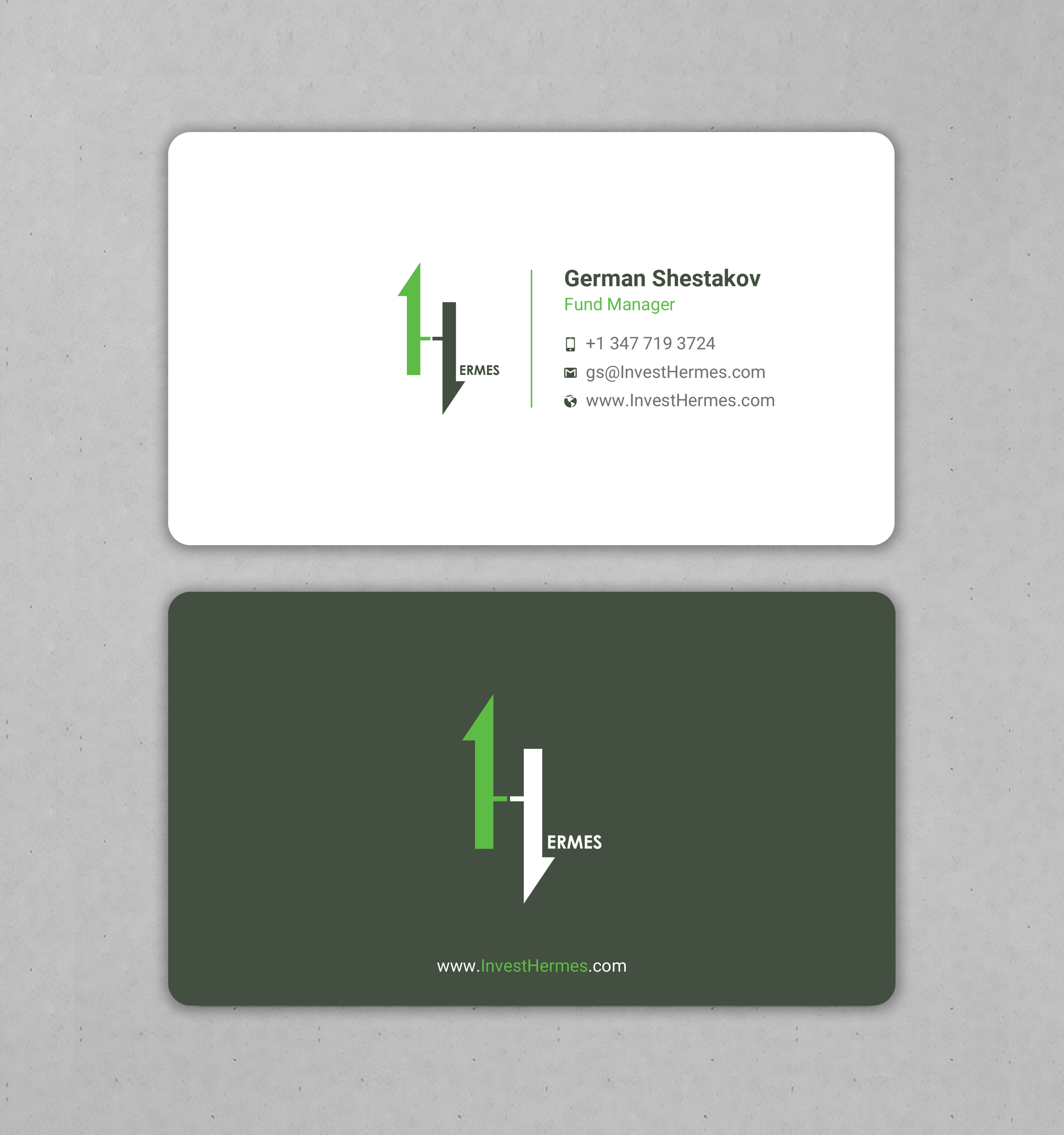 Business Card Design by Uttom 2 for SK4 INVESTMENT GROUP | Design #22680834