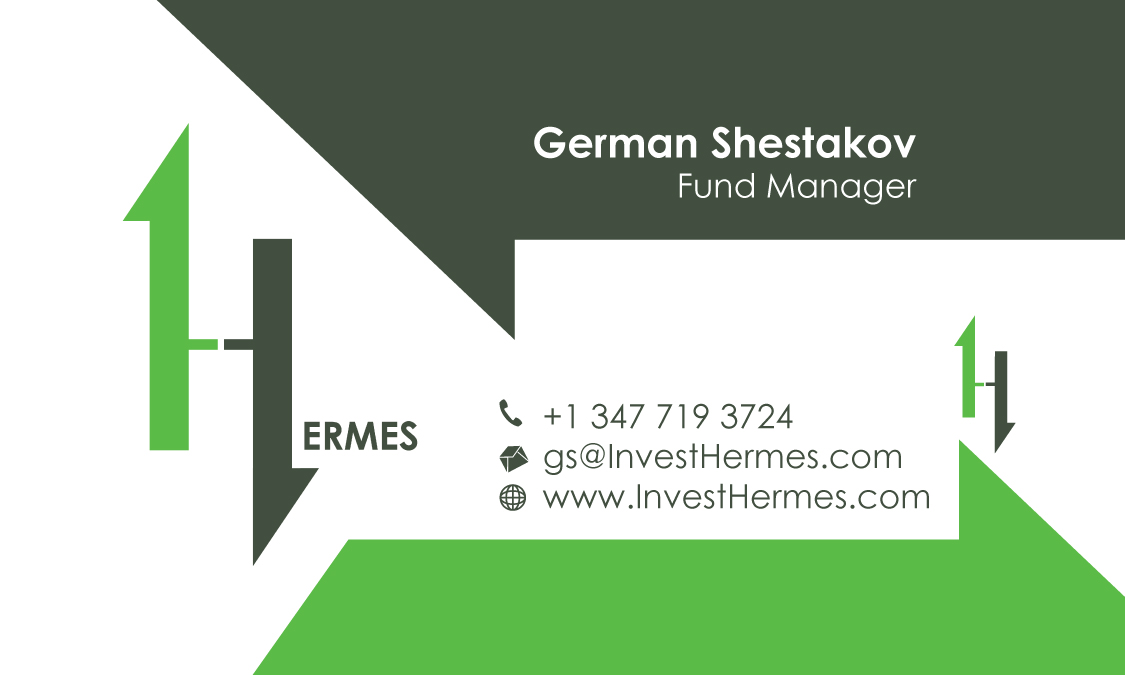 Visitenkarten-Design von geni für SK4 INVESTMENT GROUP | Design #22686466