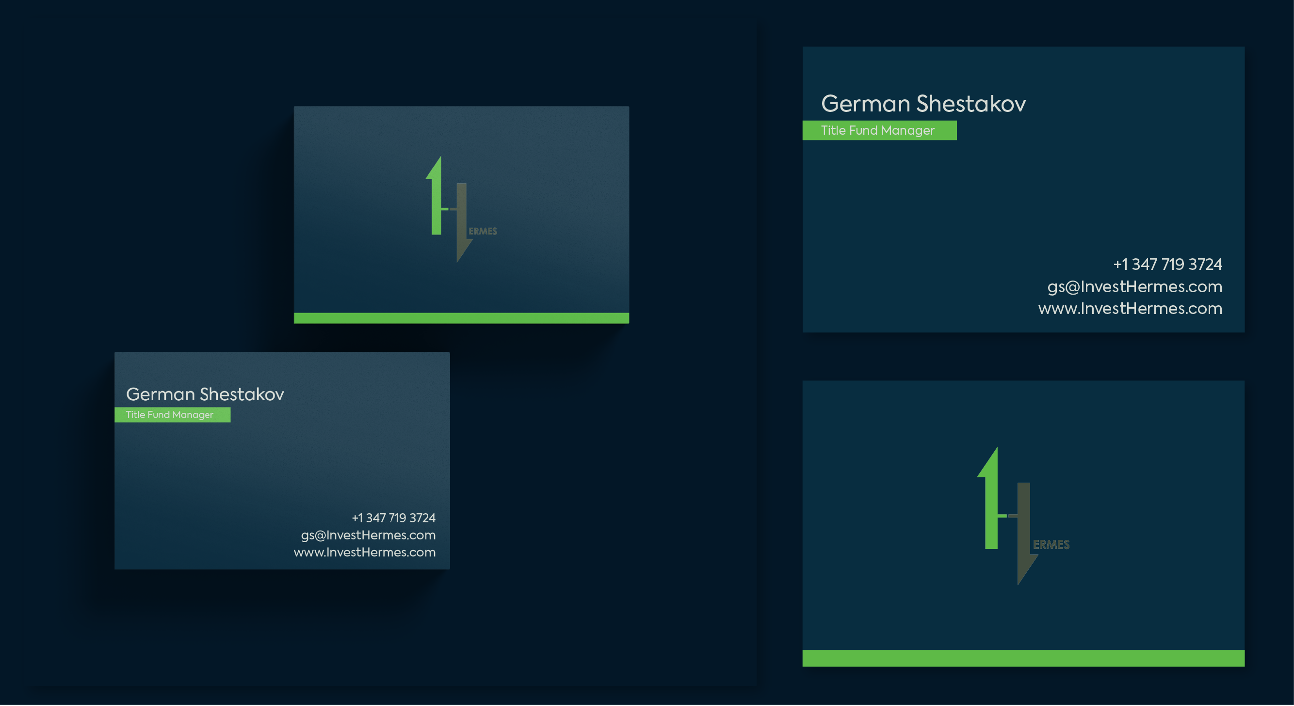 Business Card Design by Giorgi Sologashvili for SK4 INVESTMENT GROUP | Design #22692297