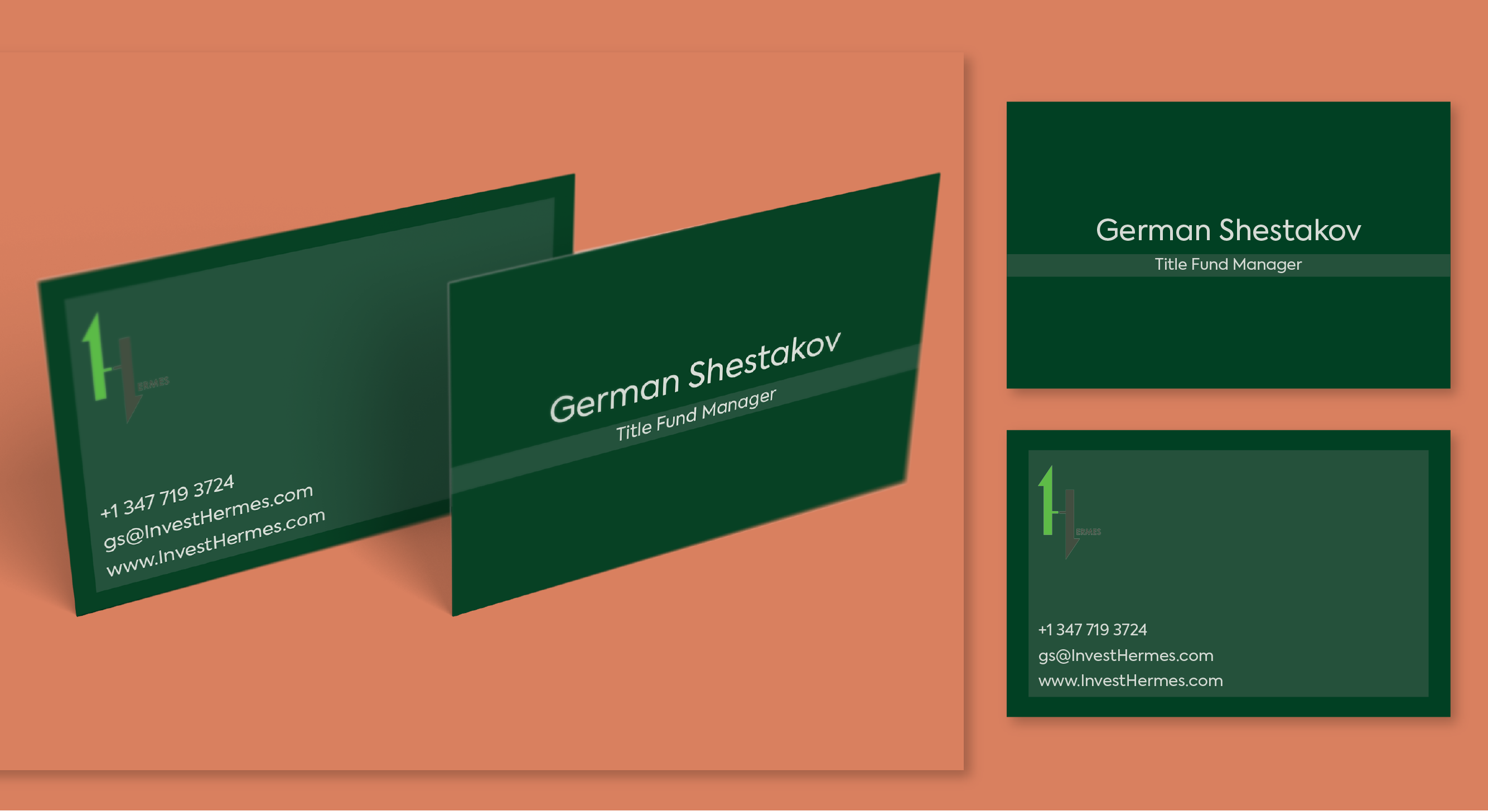 Visitenkarten-Design von Giorgi Sologashvili für SK4 INVESTMENT GROUP | Design #22692303