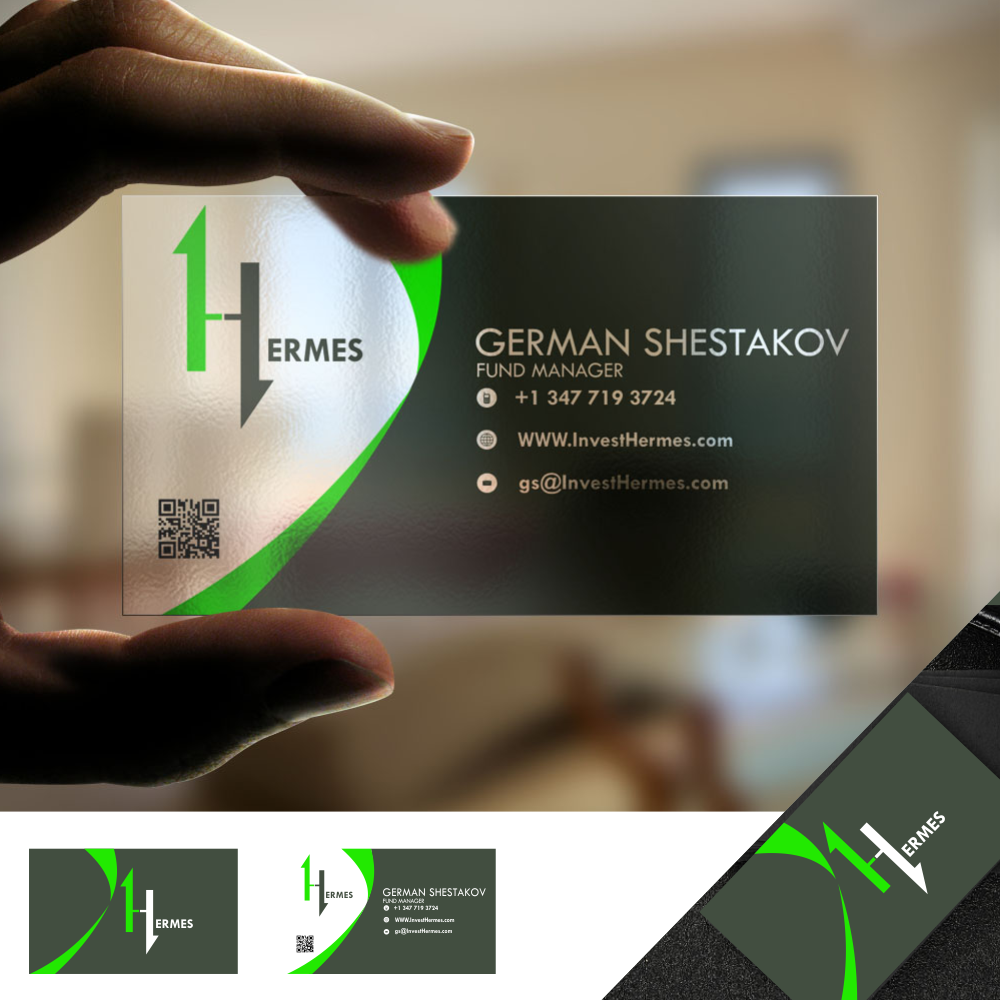 Design de Carte de Visite par Gerald Design 3 pour SK4 INVESTMENT GROUP | Design #22677193