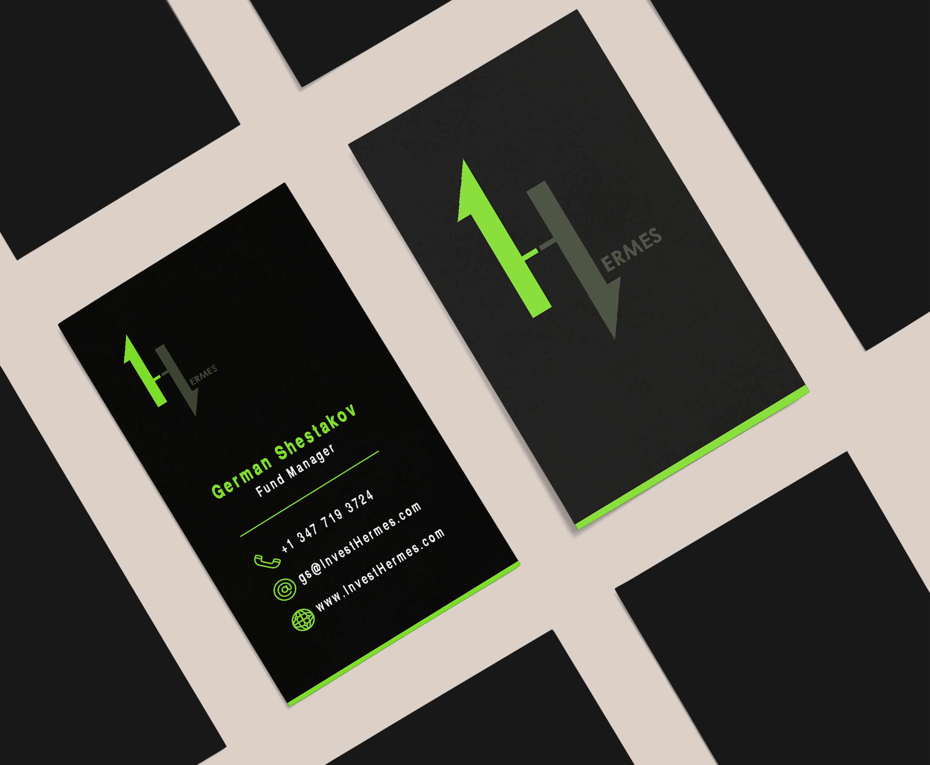 Business Card Design by Quyen Ha for SK4 INVESTMENT GROUP | Design #22680016