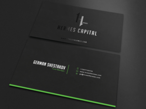 Business Card Design by CoolAngel28 for SK4 INVESTMENT GROUP | Design: #22690887