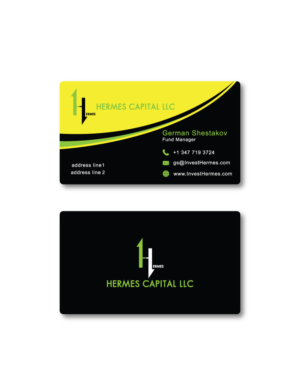 Business Card Design by RedMyDC