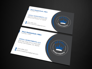 Business Card Design by Verified artistry (Design garden) for this project | Design: #22693172