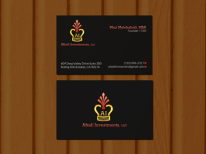 Business Card Design by Creations Box 2015 for this project | Design #22710340