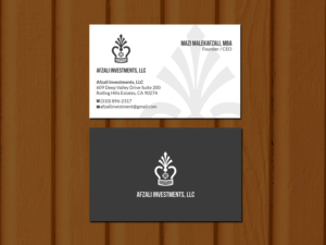 Business Card Design by Creations Box 2015 for this project | Design: #22710341