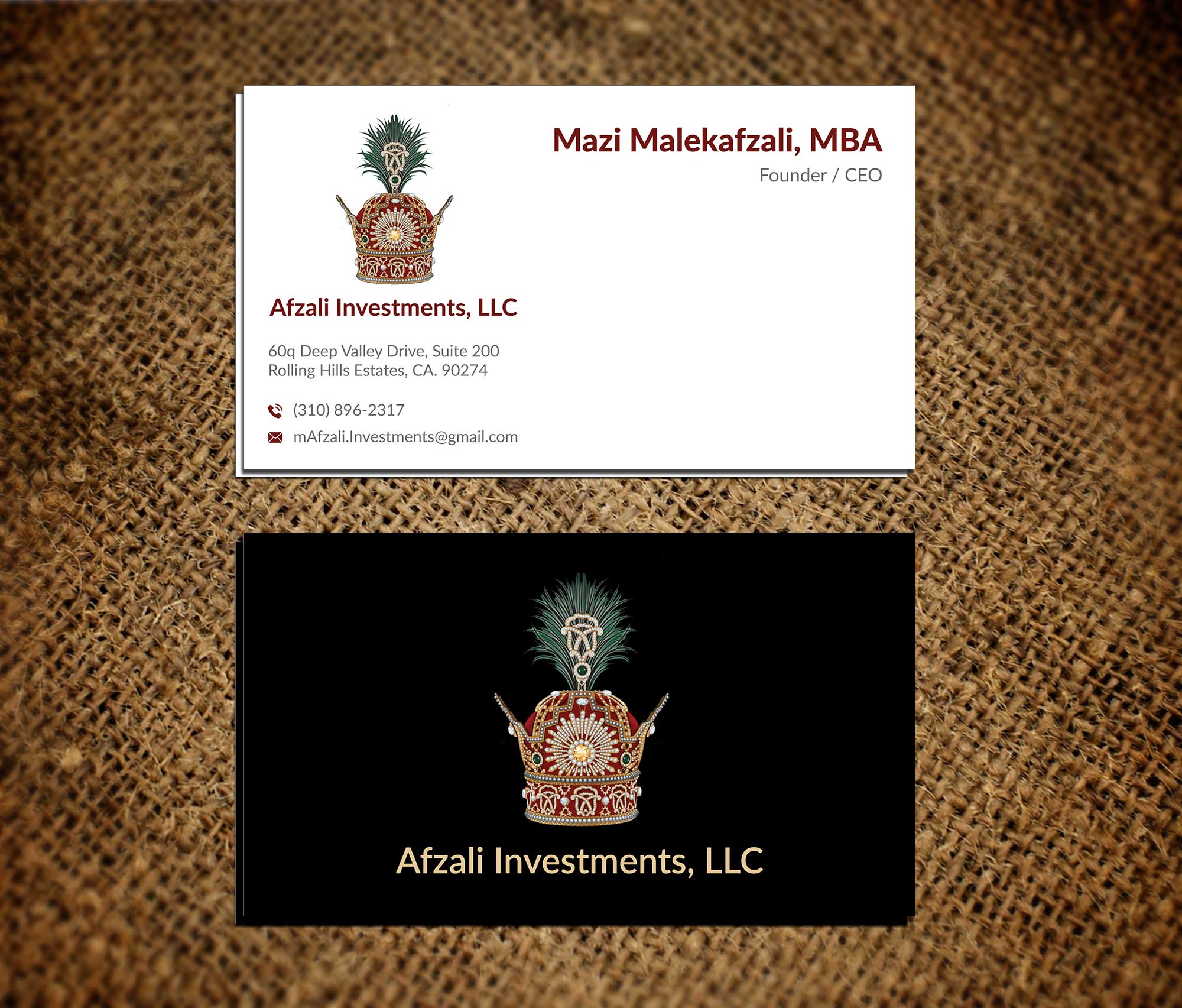 Business Card Design by Musa. A for this project | Design #22695329