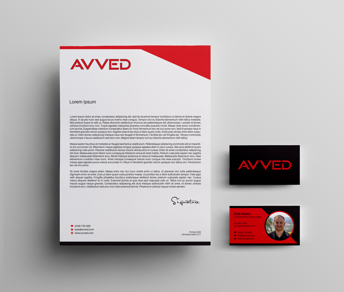 Stationery Design by JK18 for this project | Design #22704942