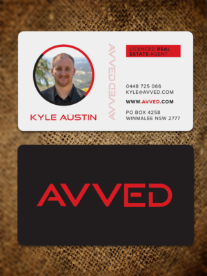 Business Card and Letterhead for Avved - modern real estate business | Design de Papeterie par JK18
