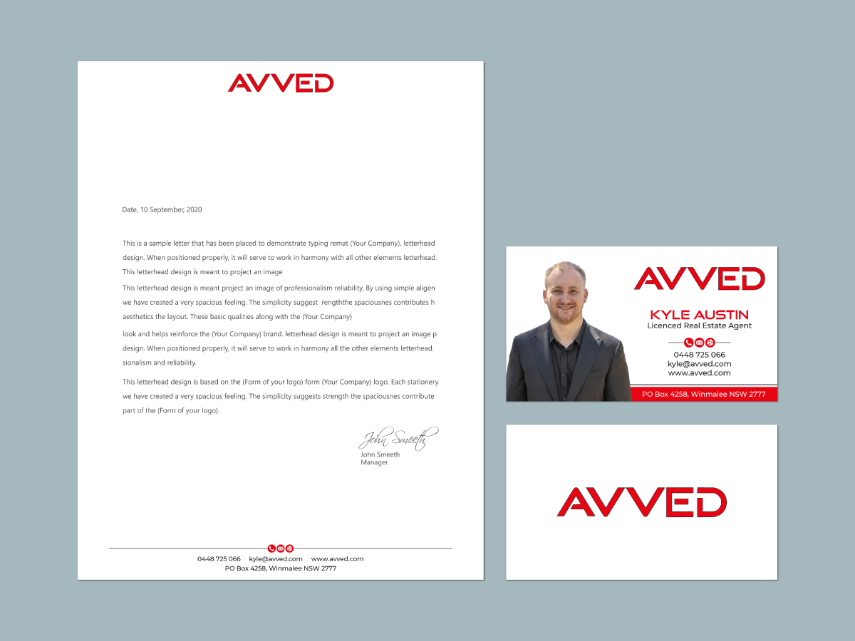 Stationery Design by LAXMI DESIGNHUB for this project | Design #22698328