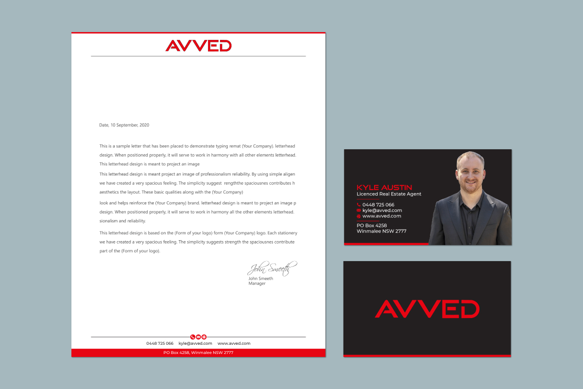 Stationery Design by LAXMI DESIGNHUB for this project | Design #22705850