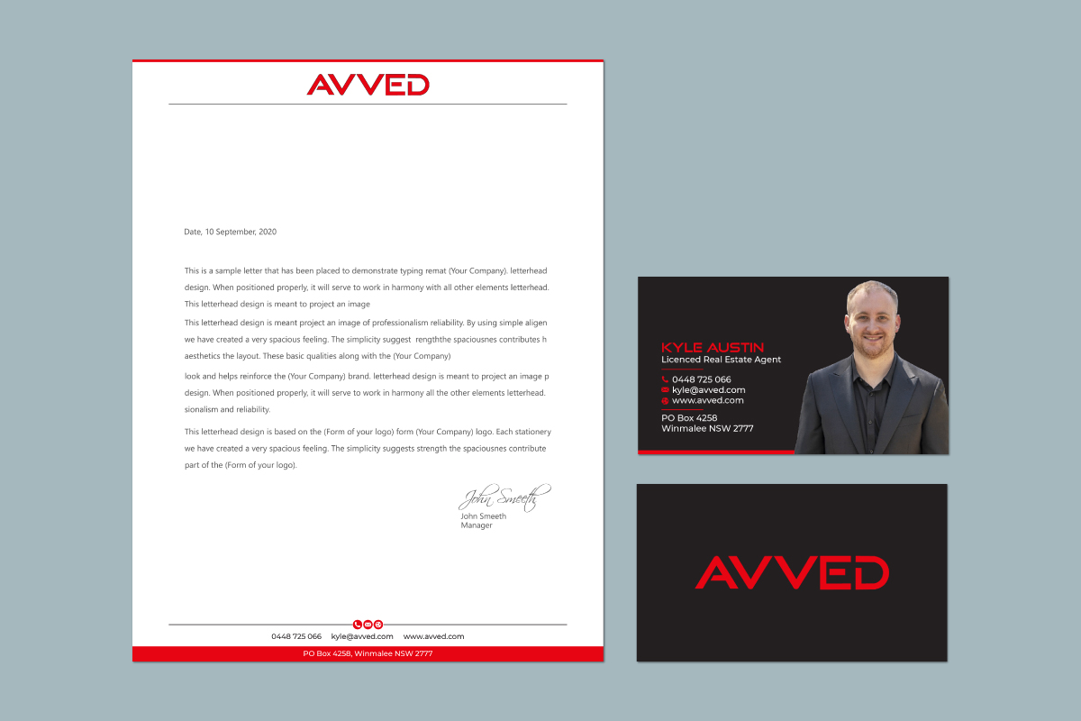 Stationery Design by LAXMI DESIGNHUB for this project | Design #22705853