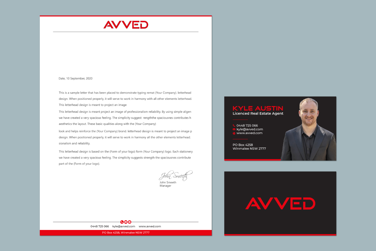 Stationery Design by LAXMI DESIGNHUB for this project | Design #22713314