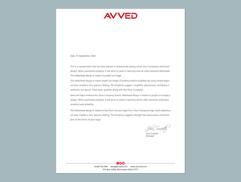 Stationery Design by LAXMI DESIGNHUB for this project | Design #22713922