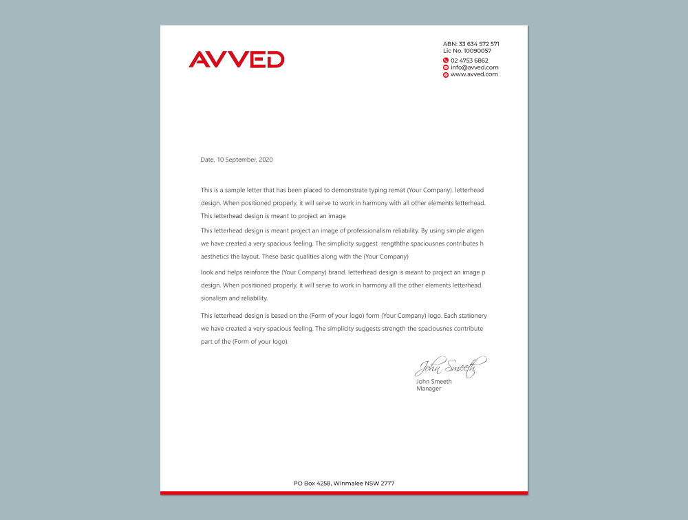 Stationery Design by LAXMI DESIGNHUB for this project | Design #22713925