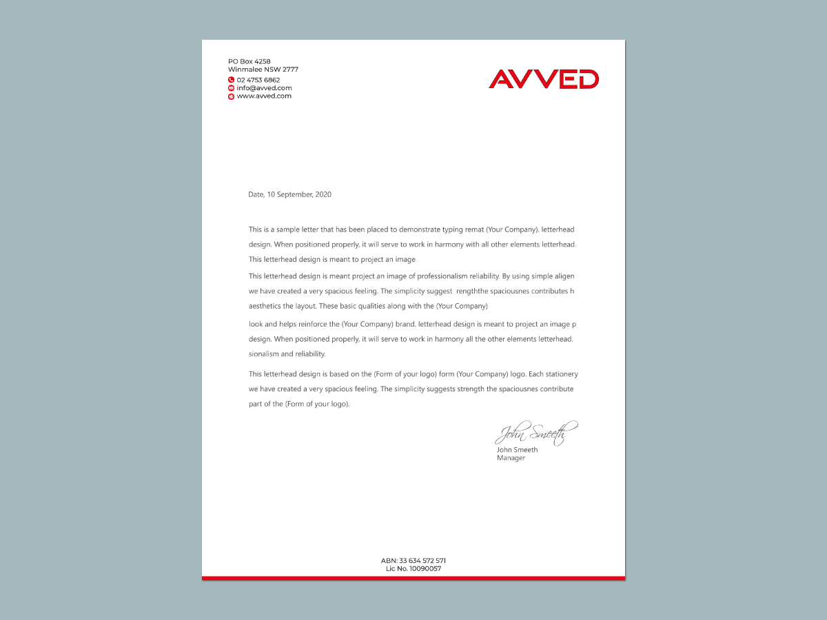 Stationery Design by LAXMI DESIGNHUB for this project | Design #22767248