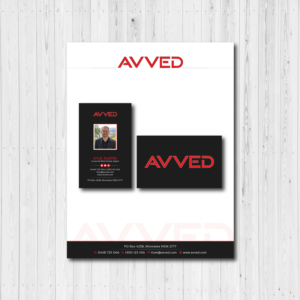 Business Card and Letterhead for Avved - modern real estate business | Design de Papeterie par Bold Pixels