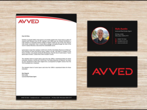 Stationery Design by Musa. A for this project | Design: #22703608