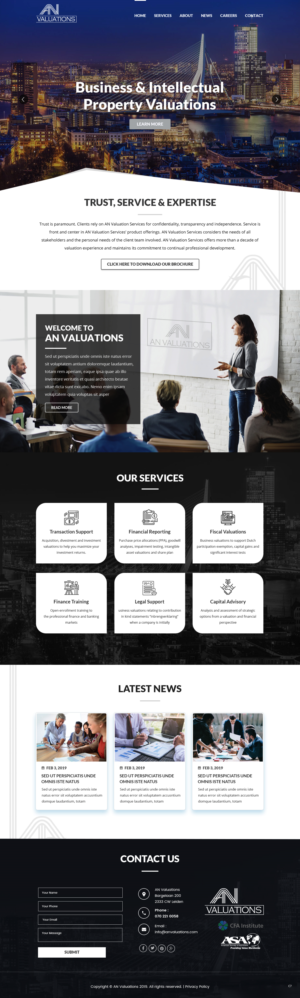 Web Design by pb for this project | Design: #22701889