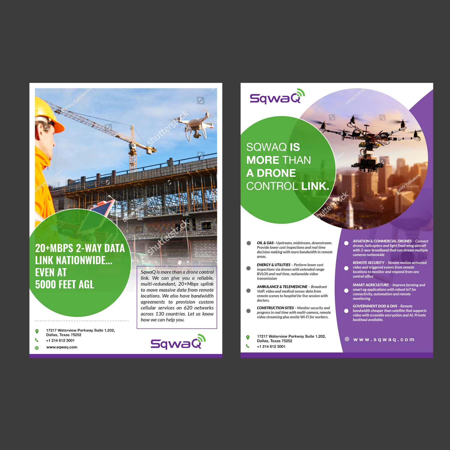 Flyer Design by aspiremedia for SqwaQ | Design #22688955