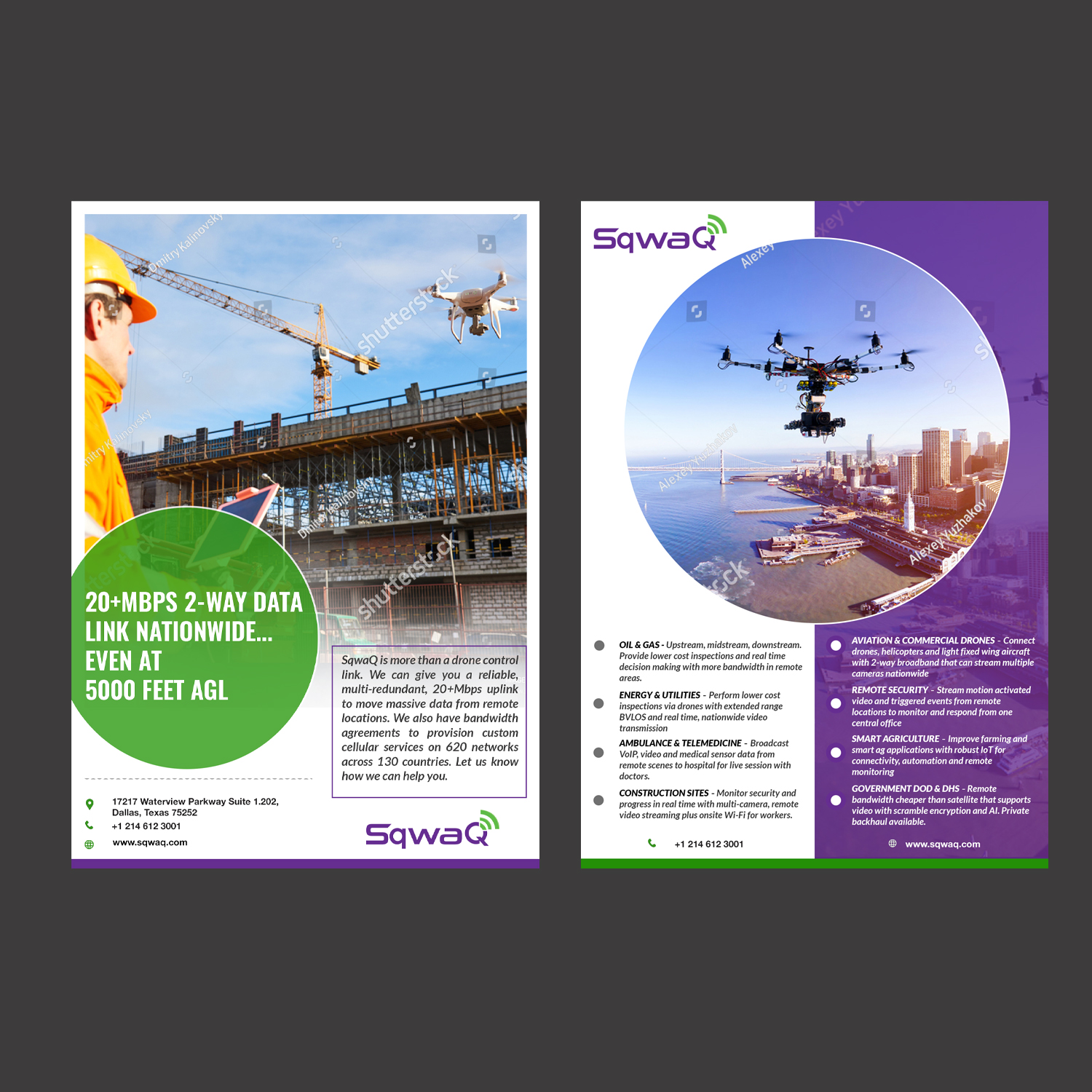 Flyer Design by aspiremedia for SqwaQ | Design #22688956