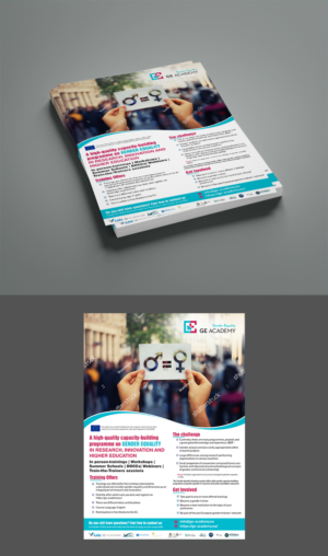 Gender Equality Academy needs a brochure to attract participants to its trainings | Flyer Design by Schöpfer