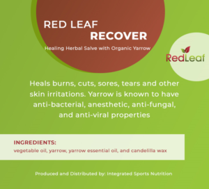 New Label Design ASAP!! Red Leaf Recover Herbal Healing Cream for Cuts, Scrapes, & Skin Health | Diseño de Etiqueta por aberyor