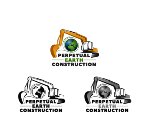 Perpetual Earth Construction | Diseño de Logo por anico