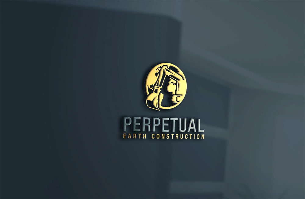 Logo Design by 4tech services for Perpetual Earth Construction LLC | Design #22683572