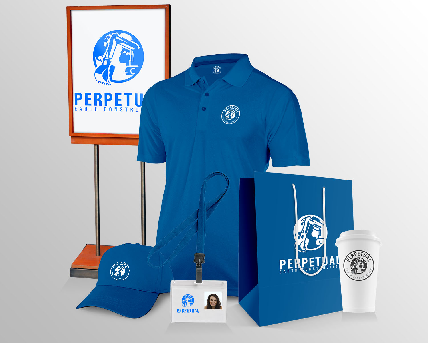 Logo Design by 4tech services for Perpetual Earth Construction LLC | Design #22720347