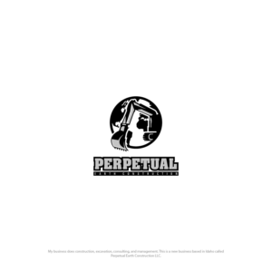 Perpetual Earth Construction | Diseño de Logo por 4tech services