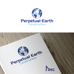 Logo Design by Maxo-Biz for Perpetual Earth Construction LLC | Design: #22686962