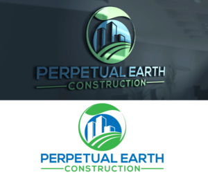 Logo Design by dobobed for Perpetual Earth Construction LLC | Design: #22690423
