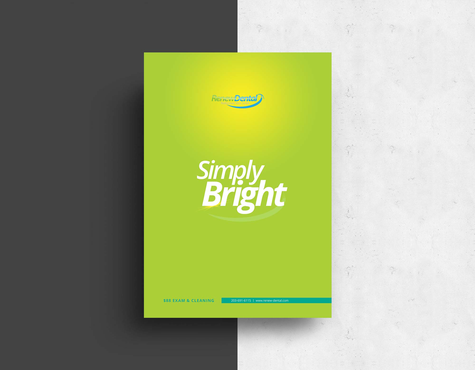 Diseño de Anuncio de Prensa por SEBA DESIGN para Renew Dental | Diseño #22691767